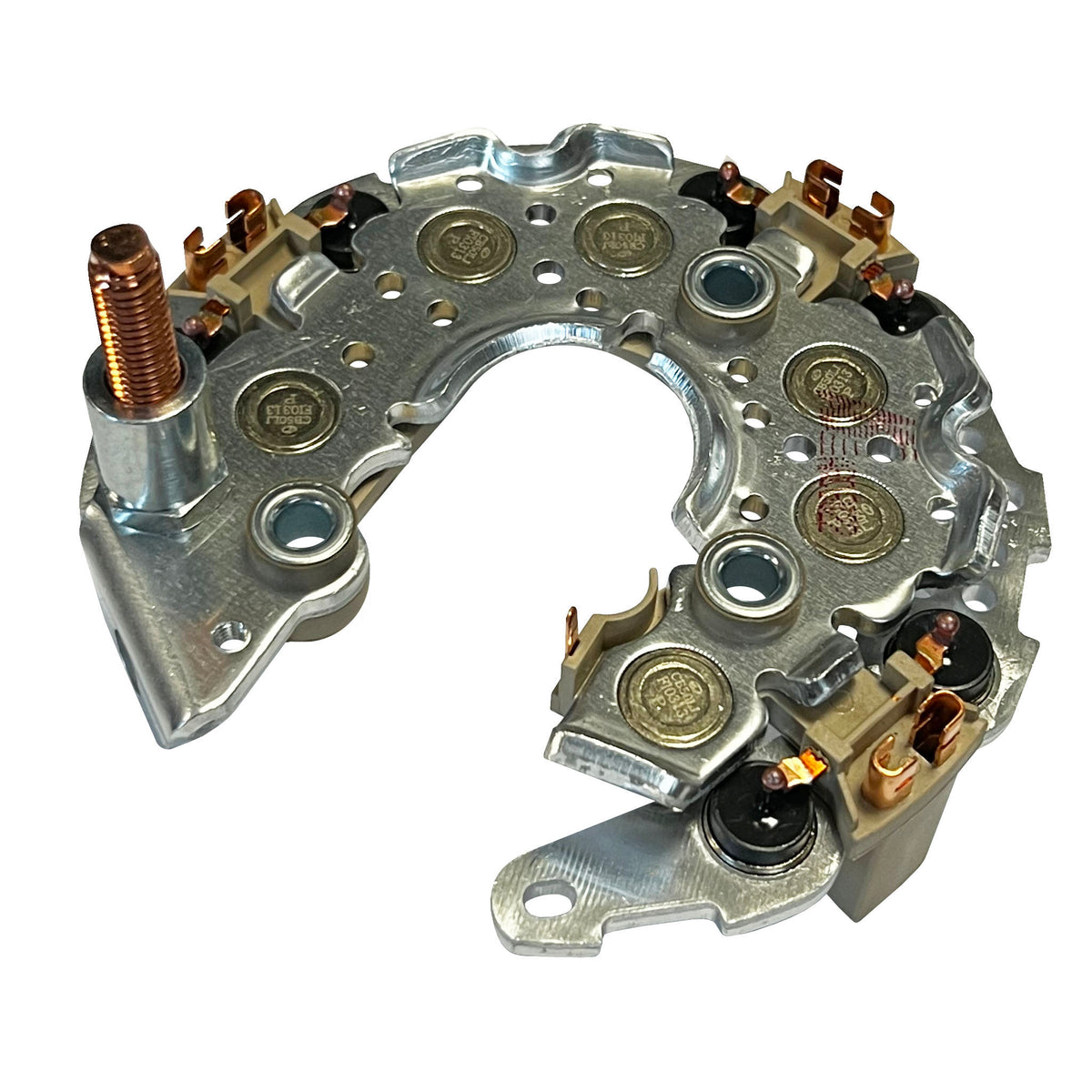 arc6022 denso alternator rectifier chrysler 104210-3082, 104210-3730, 104210-3732, 104210-3970, 421000-0150, 421000-0260, 421000-0261, 421000-0343, 421000-0344, 421000-0360, 421000-0552, 56029915AB, 56044380AH toyota, chrysler, mini, jaguar