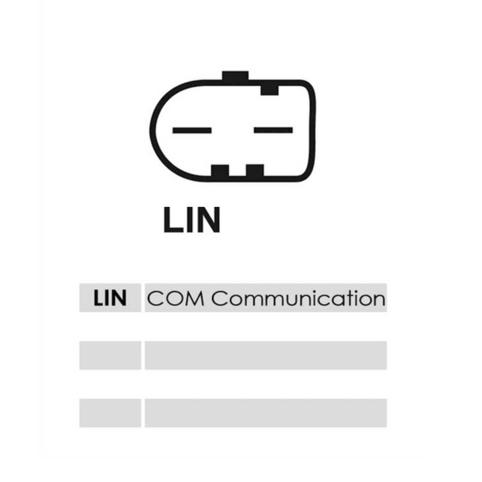Pin alternator voltage regulator ARE3309 Fiat Iveco daily