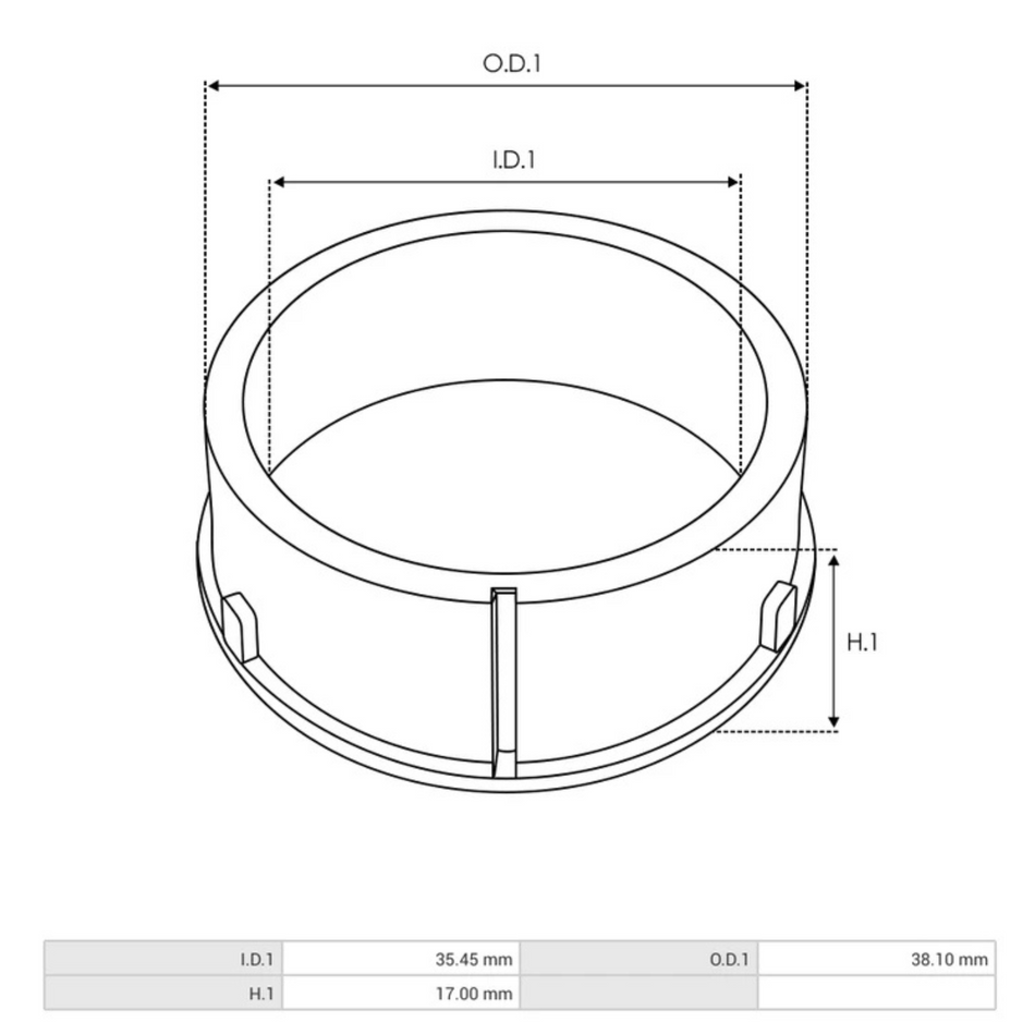 ABEC0008 Alternator Bearing Cap Bosch alternator