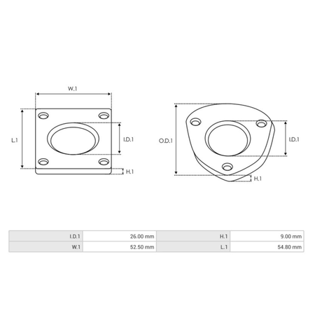 ARS3016 Alternator Bearing Cover Valeo