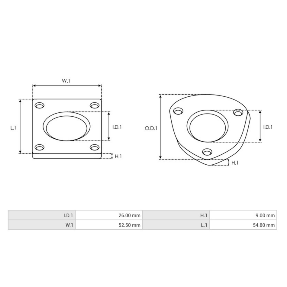ARS3016 Alternator Bearing Cover Valeo