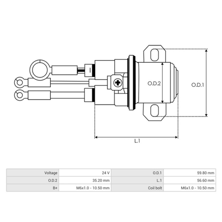 SS5047 Starter Safety Switch