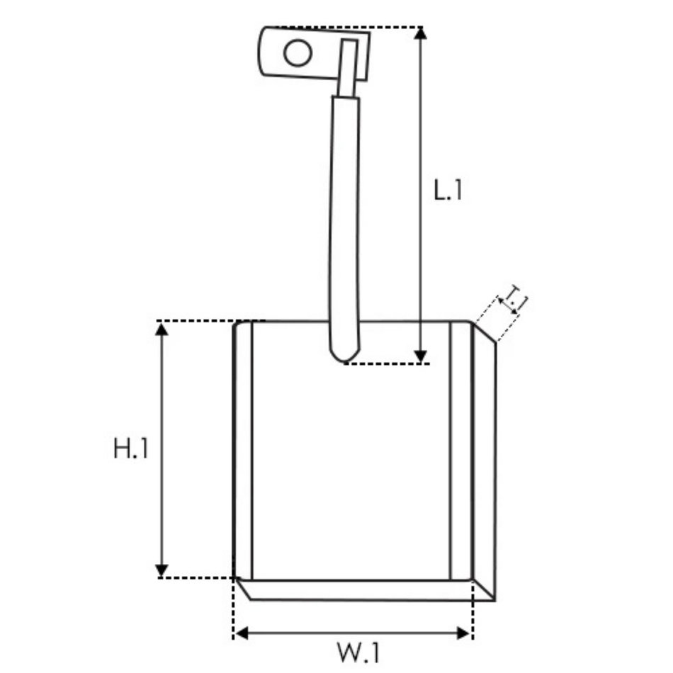 142040 Starter Brushes