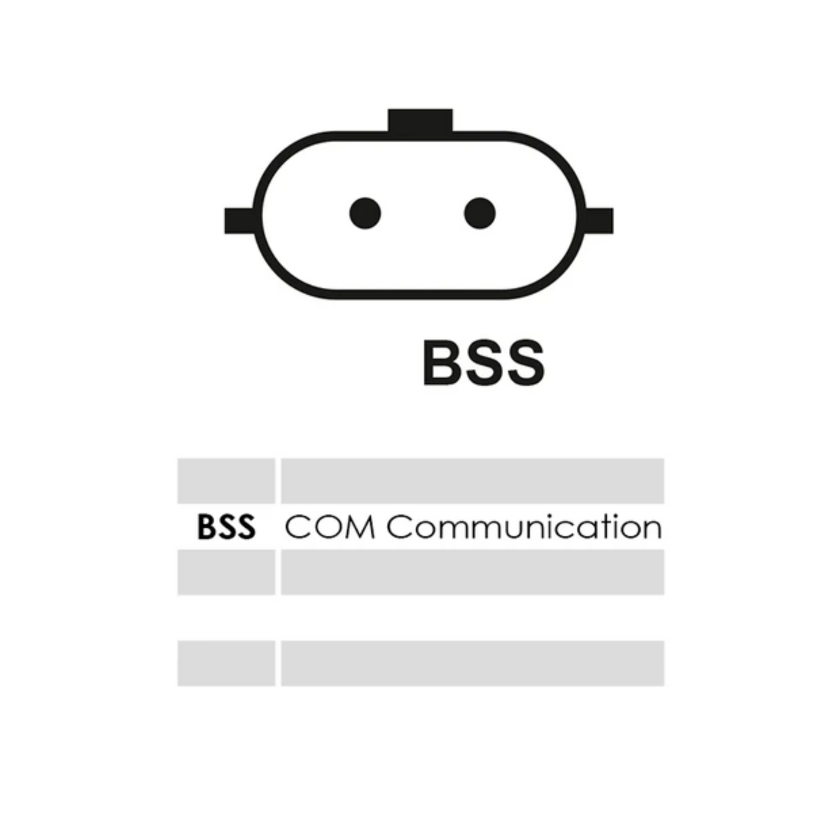 ARE5136P Alternator Voltage Regulator AS-PL 12V Mitsubishi alternators Nissan Opel Renault plug